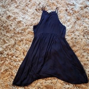 CHARLOTTE RUSSE M navy blue swing dress